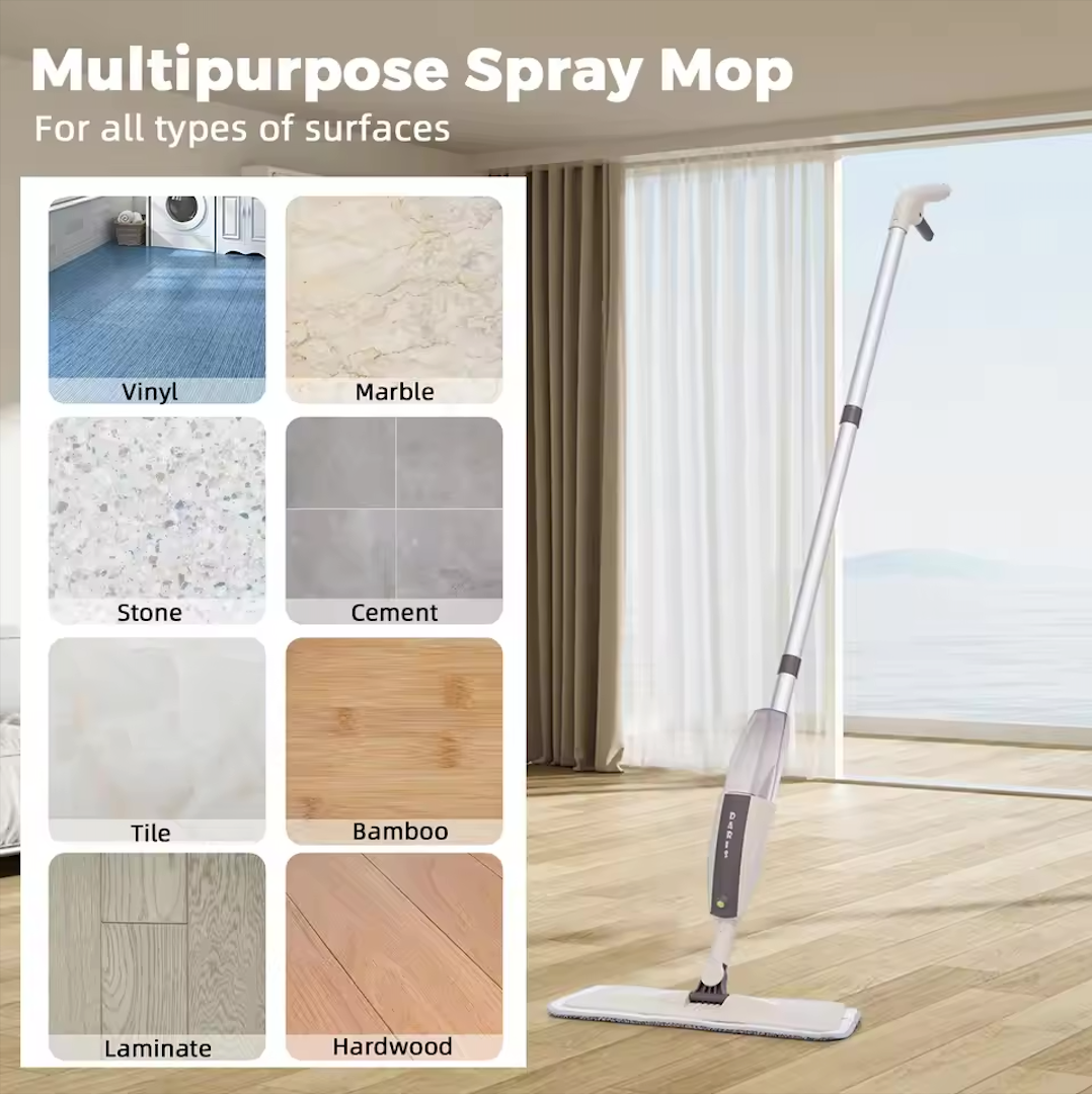 Spray floor cleaner